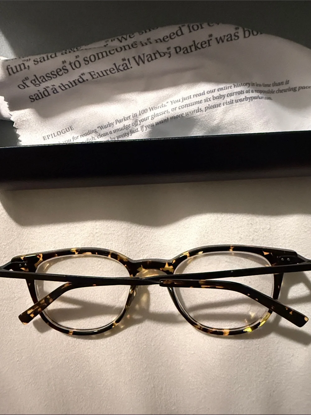 Warby Parker Tortoiseshell Round Optical Glasses